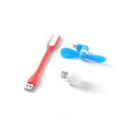 Travel-friendly 3 in 1 USB mini gadget combo set
