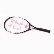Lightweight tennis racket with its zippered full carrying cover