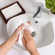 Disposable soft facial tissue paper napkins for home and travel