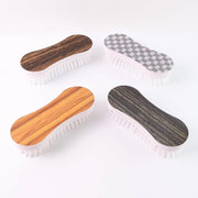 Ergonomic laundry brush kit with compact lightweight design for easy use and storage