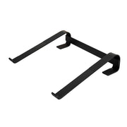 Compact metal desk laptop rack saving workspace