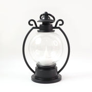 Ambient lighting from LED storm lantern perfect for festive home decor