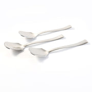Deep bowl stainless steel spoons ideal for scooping ice cream and desserts