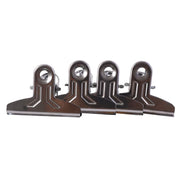 Durable metal binder clip set ideal for files and paperwork