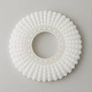 Close-up of microfiber strands on Magic Mop Refill Head for thorough cleaning