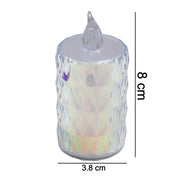 Packaging of the 24-piece flameless LED tea light candle set.
