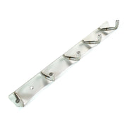 Rust-resistant stainless steel multipurpose hook rack for bathroom and kitchen