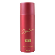Long-lasting red scent body spray for men