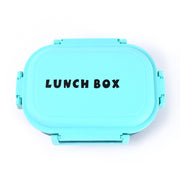 Insulated lunch box interior with small container for snacks or fruits