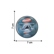 Easy apply black shoe cream for quick shine enhancement
