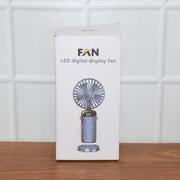 Neutral image showing compact rechargeable personal fan