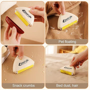 Reusable lint roller demonstrating washable feature