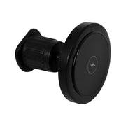 MagSafe-compatible magnetic wireless car charger with strong grip.