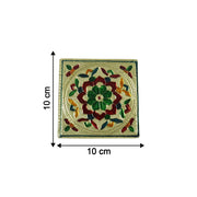 A collection of assorted wooden chowkis in various sizes and traditional designs, showcasing the range.