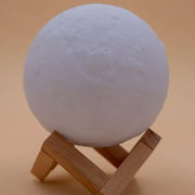3D Moon Lamp Diffuser showing its water tank and internal components