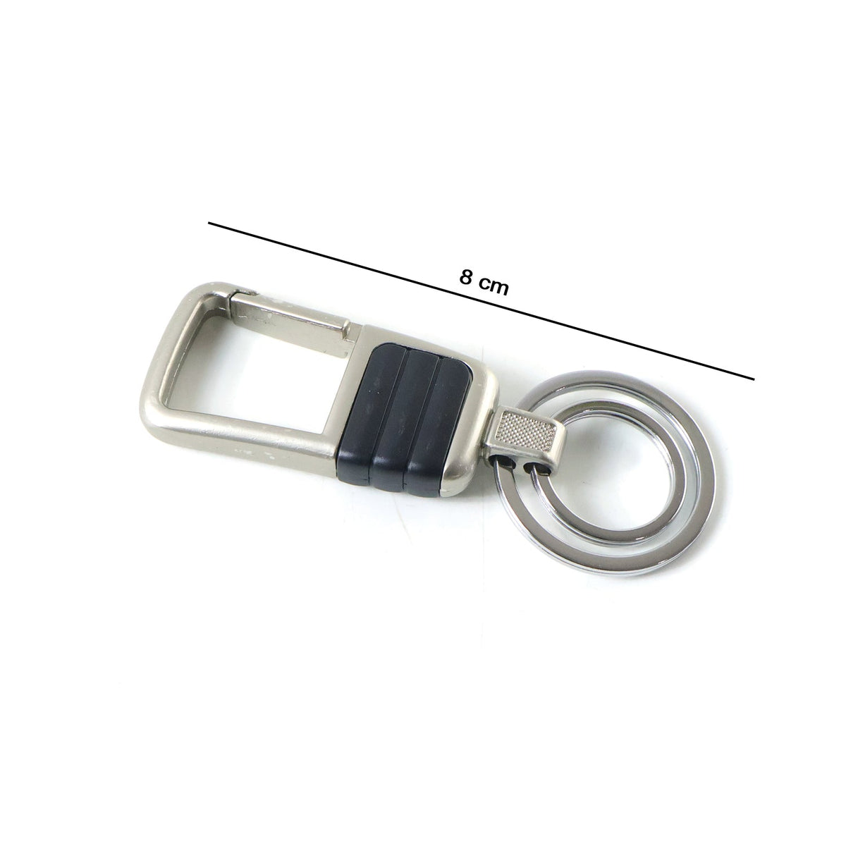 Contemporary metal keyholder supporting many keys