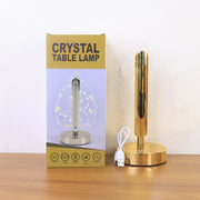Warm LED lighting from leaf design rechargeable table lamp