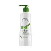 Bottle of Aloe Vera enriched nourishing body lotion by OG Beauty
