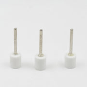 Versatile wool felt buffing wheel, a key accessory for various rotary polishing tools.