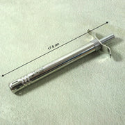 Stainless steel manual gas stove spark lighter showing ignition tip