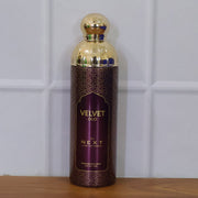 Luxury Velvet Oud body spray bottle with elegant finish