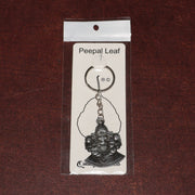 Lord Ganesha keychain packaged in Peepal leaf blister pack