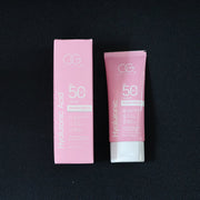 OG Beauty Science Hyaluronic Sunscreen tube with cap opened