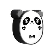 Adhesive-mounted Panda Soap Case on bathroom wall
