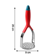 Supermom Kitchen Food Masher showcasing its key features and benefits.