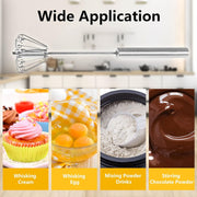 Hand push whisk kitchen use