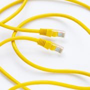 Reliable Ethernet LAN cable with plastic insulation for durability