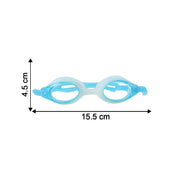Transparent vision swim goggles for kids