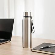 Mini air cooler and stainless steel water bottles combo for office desk