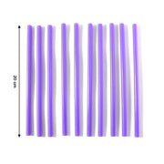 Pack of 10 reusable straws perfect for home and café use