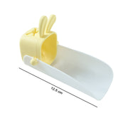 Bathroom tap extender for kids, ensuring splash-free water flow.