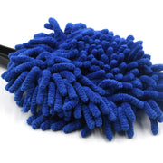 Close-up of the ergonomic grip on the Microfiber Car Wash Brush, designed for comfortable handling.