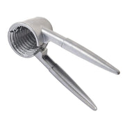 Die-cast stainless steel nut cutter demonstrating precise engineering for effective nut cracking.