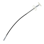 User holding the handle of the Drain Cleaner Tool, showing its ergonomic design.