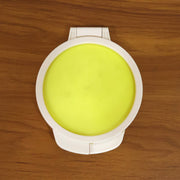Round airtight plastic container for food preservation