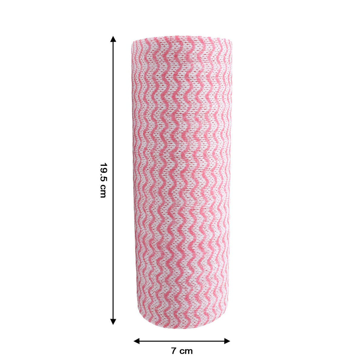 Pack of reusable kitchen cleaning cloth roll sheets