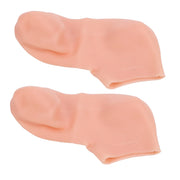 Non-slip bottom silicone moisturizing socks for dry rough feet