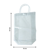 Multipurpose PVC storage bag suitable for organizing essentials on the go