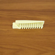 Open foldable hair comb & brush ready for styling