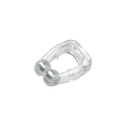 Person sleeping peacefully, suggesting the effectiveness of the anti-snore clip.