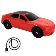 Top view of the car speaker, displaying control buttons and connectivity ports.