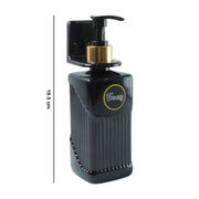 Bathroom liquid soap pump container bottle with easy mounting