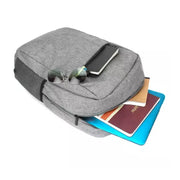 Side profile of the FERVENT Laptop Bag, highlighting its sleek and functional design.