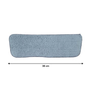 Flat mop microfiber cleaning cloth easy to attach and remove