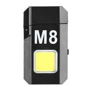 Multifunctional portable mini torch lighter with plasma pulse ignition