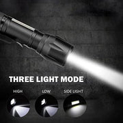 Compact mini LED flashlight, perfect for personal use.